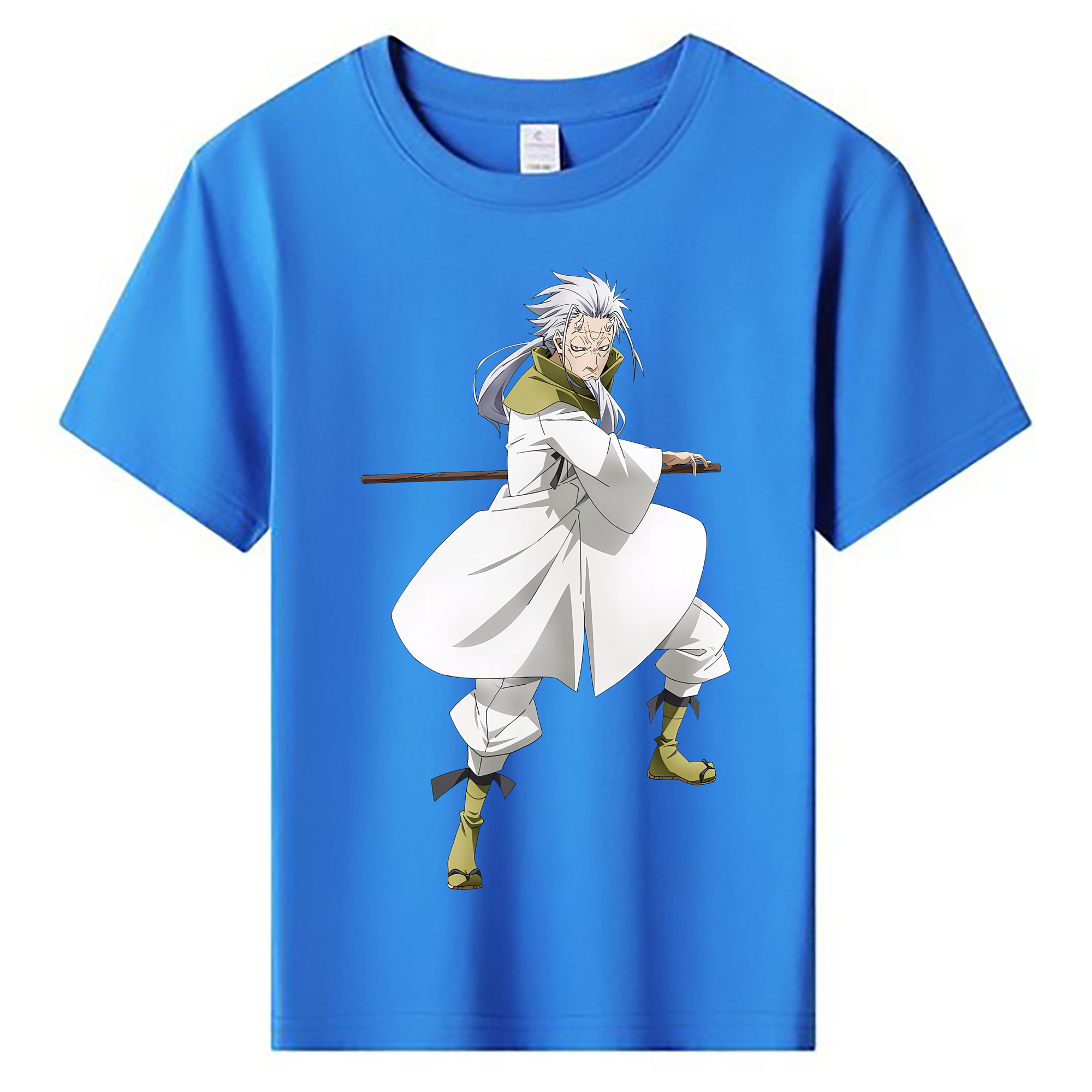 （画像用） 転スラ Regarding Reincarnated to Slime 綿100％キッズTシャツ（フロントプリント）